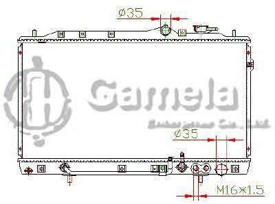 6191109046-T - Radiator-for-KIA-CARENS-97-04-AT