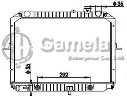 6191109063-T - Radiator-for-KIA-PREGIO-2-7-D-AT-OEM-OK01215200A-01215200A