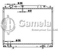 6191302058-T - Radiator-for-MITSUBISHI-L400-D-94-MT