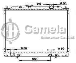 6191302061-T - Radiator-for-MITSUBISHI-L400-G-06-AT