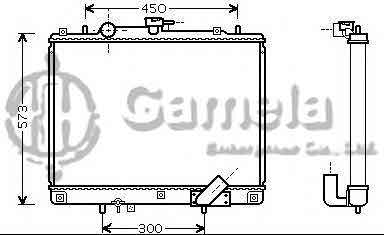 6191302080-T - Radiator-for-MITSUBISHI-CHALLENGER-SPORT-97-MT-NISSENS-62895A-OEM-MR571147