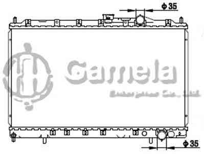 6191302125-T - Radiator-for-MITSUBISHI-LANCER-16V-1-6-2-0-92-03-MT-NISSENS-628431-OEM-MB660566-MB660568-MB845791-DPI-1402