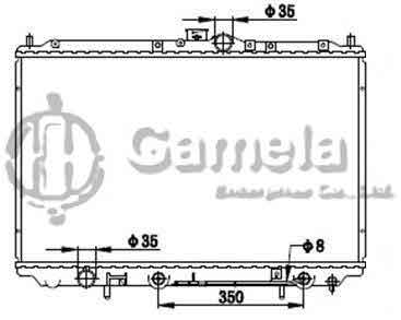 6191302142-T - Radiator-for-MITSUBISHI-CARISMA-1-6-4G63-AT