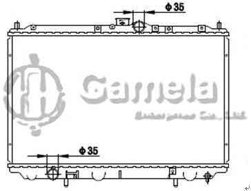 6191302143-T - Radiator-for-MITSUBISHI-CARISMA-1-6-4G63-95-06-MT-NISSENS-62857A-OEM-MB926537