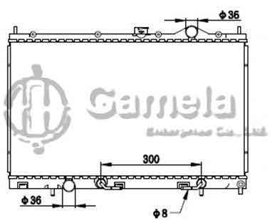 6191302152-T - Radiator-for-MITSUBISHI-LANCER01-AT