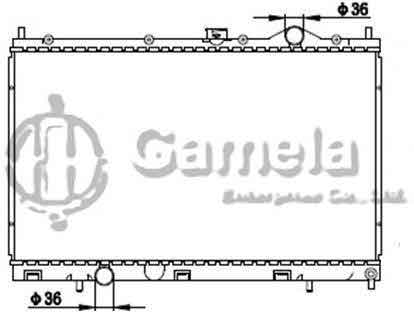 6191302153-T - Radiator-for-MITSUBISHI-LANCER-01-MT