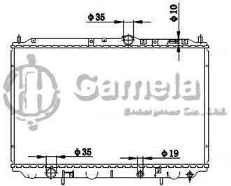 6191302166-T - Radiator-for-MITSUBISHI-CARISMA-16V-1-6-1-8-95-06-MT-NISSENS-62857-OEM-MB925637-MR299522