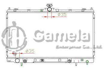 6191302183-T - Radiator-for-MITSUBISHI-GRANDIS-2-4-04-AT-AT-OEM-MN171217