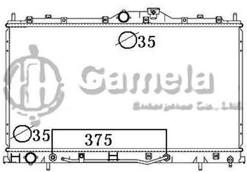 6191302184-T - Radiator-for-MITSUBISHI-AT