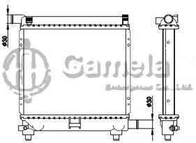 6191304016-T - Radiator-for-MERCEDES-BENZ-W201-2-0-1-8-W124-E200-E230-82-93-MT-NISSENS-62551-OEM-2015000503-2015003703-2015003903-2015005703-2015007603-2015008303