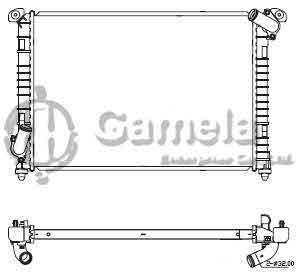 6191309002-T - Radiator-for-BMW-MINI-COOPER-L4-1-6-02-06-MT-DPI-2859