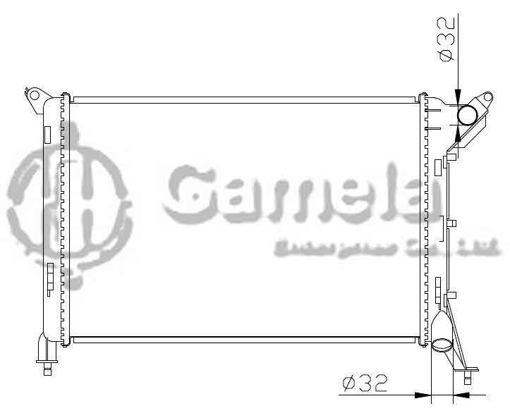 6191309003-T - Radiator-for-BMW-MINI-COOPER-01-1-6-6V-G-W10B16A-NISSENS-69702A-OEM-1475552