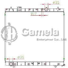 6191326003-T - Radiator-for-MAZDA-BONGO-FRENDY-KD-SGL5-MPV-2-5D-95-02-MT-OEM-WL0215200H