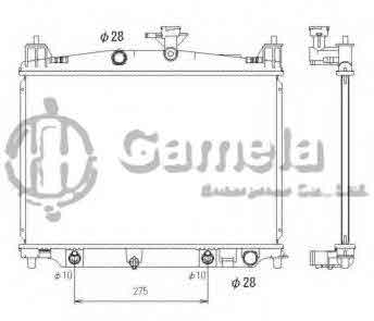 6191326038-T - Radiator-for-MAZDA