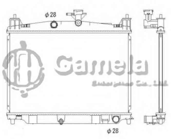 6191326039-T - Radiator-for-MAZDA