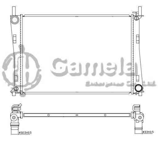 6191326055-T - Radiator-for-MAZDA-2-16V-1-3-1-4-1-6i-2003-2007-MT-NISSENS-62028A-OEM-1222562-4S6H8005DA