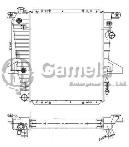 6191326065-T - Radiator-for-MAZDA-B-4000-PU-V6-4-0-95-97-AT-OEM-F57H8005JC-F57Z8005DA-DPI-1721