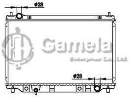 6191326068-T - Radiator-for-MAZDA-2-DEMIO04-MT-OEM-ZJ0115200A