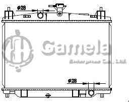 6191326070-T - Radiator-for-MAZDA-2-08-MT-NISSENS-68504-OEM-ZJ3815200A-ZJ3815200