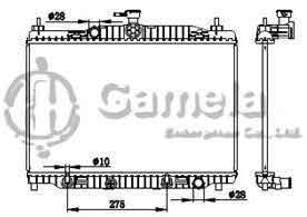 6191326084-T - Radiator-for-MAZDA-M2-09-AT-OEM-Z65715200C