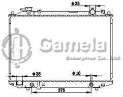 6191326096-T - Radiator-for-MAZDA-B2500-96-99-B2200-AT