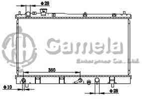 6191326106-T - Radiator-for-MAZDA-FAMILIA-323-RF-AT-OEM-RFIV15200CA