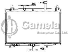 6191326125-T - Radiator-for-MAZDA-Z11-09-MT