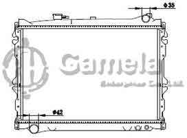 6191326132-T - Radiator-for-MAZDA-MPV-91-98-MT