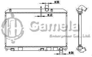 6191326143-T - Radiator-for-MAZDA-RX-8-SE3P-03-MT