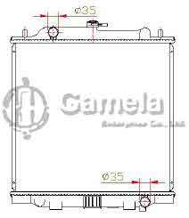 6191419006-T - Radiator-for-NISSAN-SVLIANA-200BAS-MT