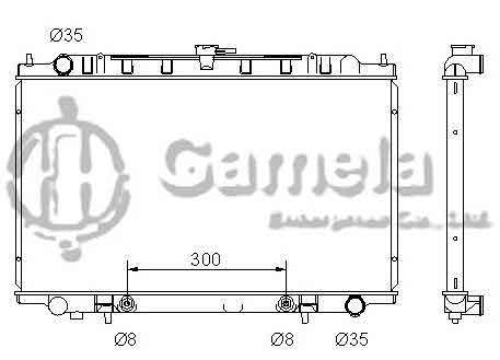 6191419029-T - Radiator-for-NISSAN-MAXIMA-INFINITI-I30-V6-3-0-95-99-AT-NISSENS-68136-OEM-214100L700-214100L710-2141031U00-2141038U00-DPI-1752