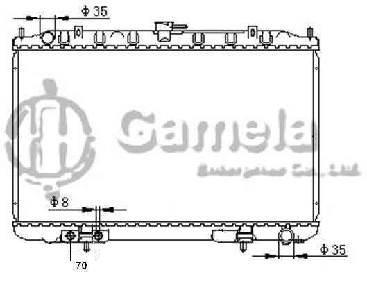 6191419065-T - Radiator-for-NISSAN-MAXIMA-AT