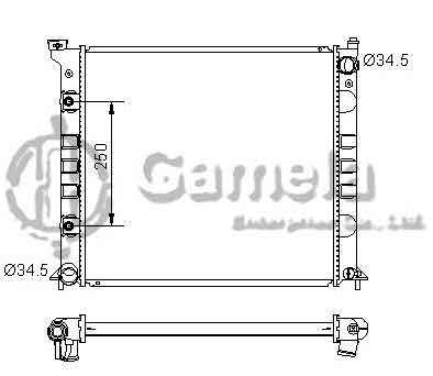 6191419074-T - Radiator-for-NISSAN-300-ZX-V6-3-0-89-96-AT-OEM-2146040P00-DPI-1151