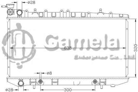 6191419091-T - Radiator-for-NISSAN