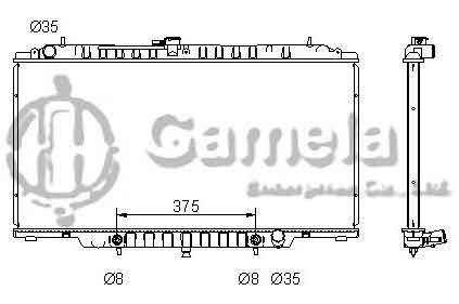 6191419092-T - Radiator-for-NISSAN-Y61-PATROL-L4-4-2-1997-2010-AT