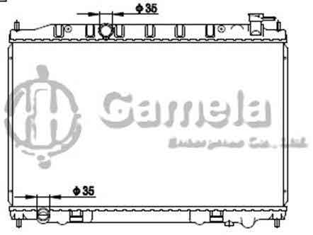 6191419130-T - Radiator-for-NISSAN-PRESAGE-U31-04-MT