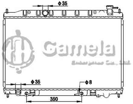 6191419131-T - Radiator-for-NISSAN-PRESAGE-U31-04-AT-OEM-21460CN000