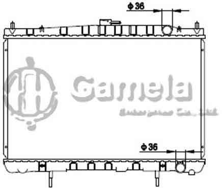 6191419139-T - Radiator-for-NISSAN-CEDRIC-J30-MT