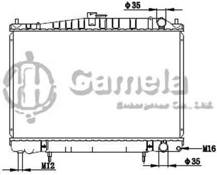 6191419184-T - Radiator-for-NISSAN-BCNR33-R30-MT-OEM-2141015U10