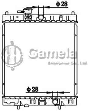 6191419199-T - Radiator-for-NISSAN-MICRA-1-3-K11-MT-OEM-2146072B00