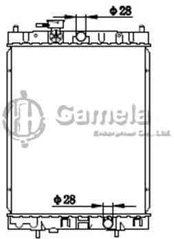 6191419201-T - Radiator-for-NISSAN-MICRA-1-3-AZ10-MT-OEM-214602V300