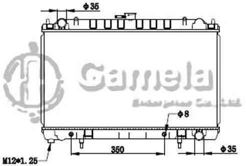 6191419211-T - Radiator-for-NISSAN-200SX-2-0I-16V-93-99-AT-OEM-2146069F00