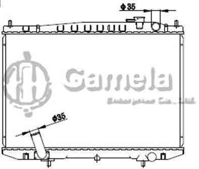 6191419235-T - Radiator-for-NISSAN-BD22-TD27-MT