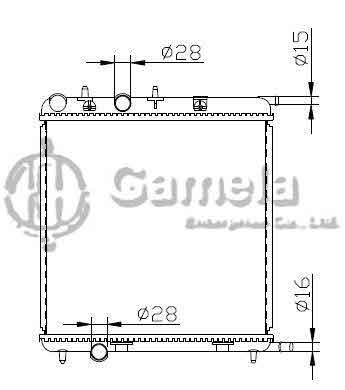 6191607003-T - Radiator-for-PEUGEOT-207-06-14-i-1-6i-16vtu3jp-02-06-MT-NISSENS-636002-OEM-1330S4