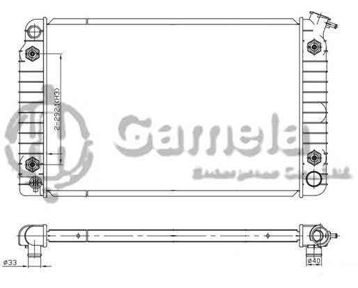 6191620040-T - Radiator-for-PONTIAC-TRANS-SPORT-V6-3-1-9-2-95-AT-DPI-1347