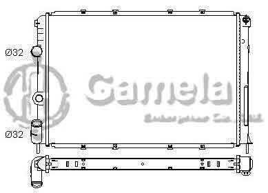 6191814010-T - Radiator-for-RENAULT-MEGANE-SCENIC-16V-Tdi-1-6-2-0i-1-9-95-03-MT-NISSENS-63938A-OEM-7700838133-7701352605