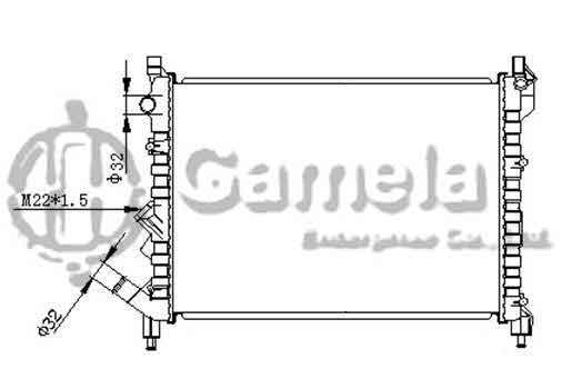 6191814020-T - Radiator-for-RENAULT-ESPACE-LAGUNA-16V1-8-2-0i-93-02-MT-NISSENS-63832-OEM-7701038237-7701499549