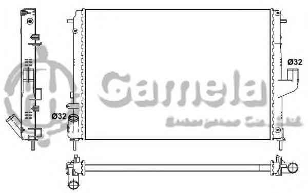 6191814029-T - Radiator-for-RENAULT