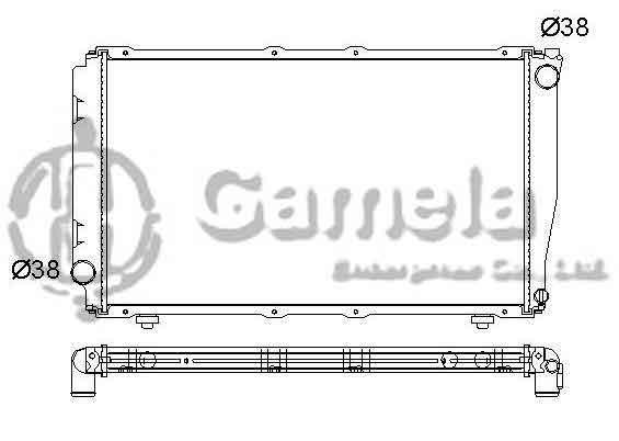 6191902014-T - Radiator-for-SUBARU-LEGACY-H4-2-2-90-94-MT-NISSENS-64111A-OEM-45199AA170-45111AA260-DPI-1819