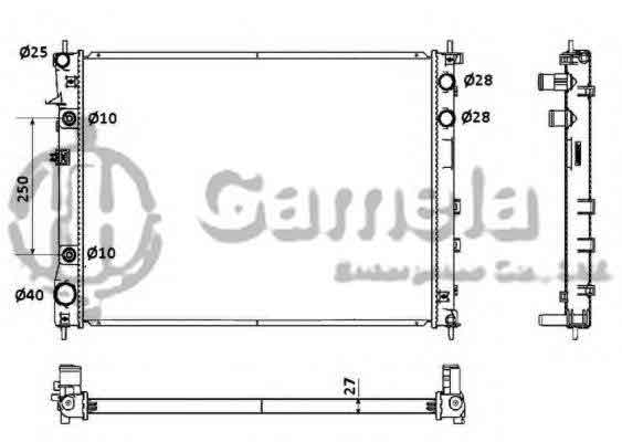 6191902031-T - Radiator-for-SUBARU-TRIBCA-4WD-3-6L-H4-07-09-AT-DPI-13104-2846